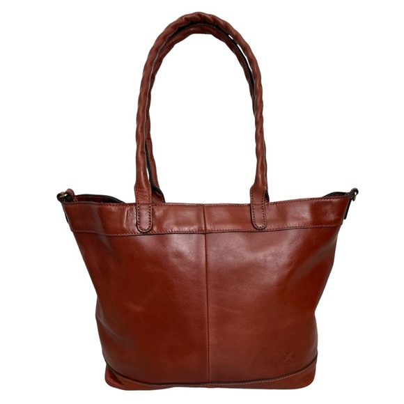 Patricia Nash Handbags - Patricia Nash Convertible Leather Mallory Cinnamon